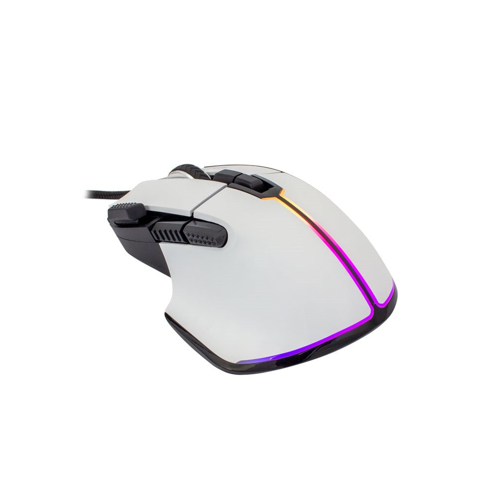 White Shark MARROK 9D / 12000 DPI Gaming Mus - Hvid