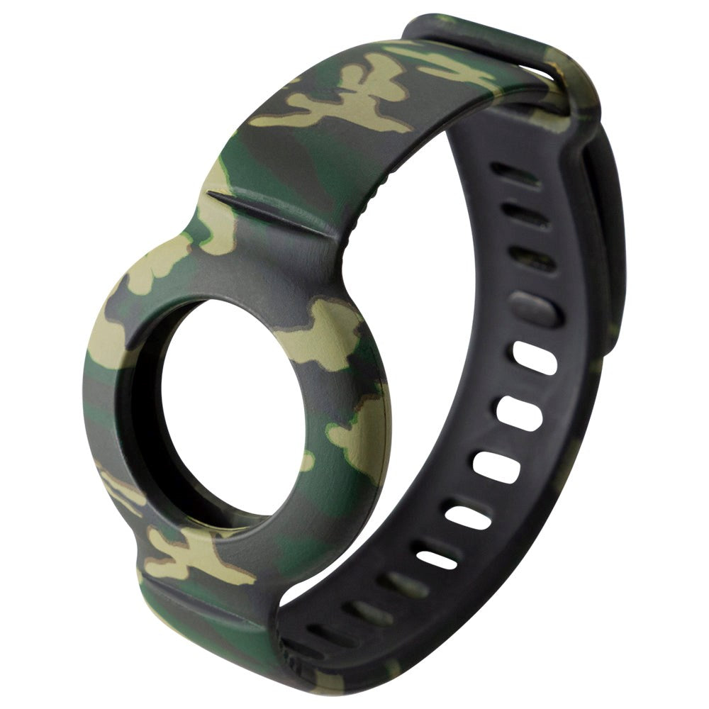 DELTACO Apple AirTag 1. & 2. Gen. Rem - Silikone - Camouflage