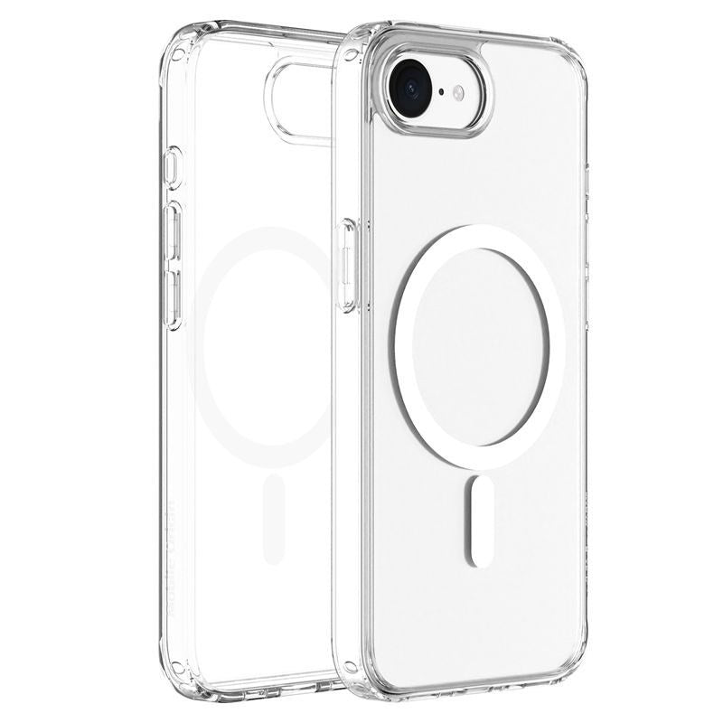 Mobile Origin iPhone 17e / 16e Hybrid Mobil Cover - MagSafe Kompatibel - Gennemsigtig