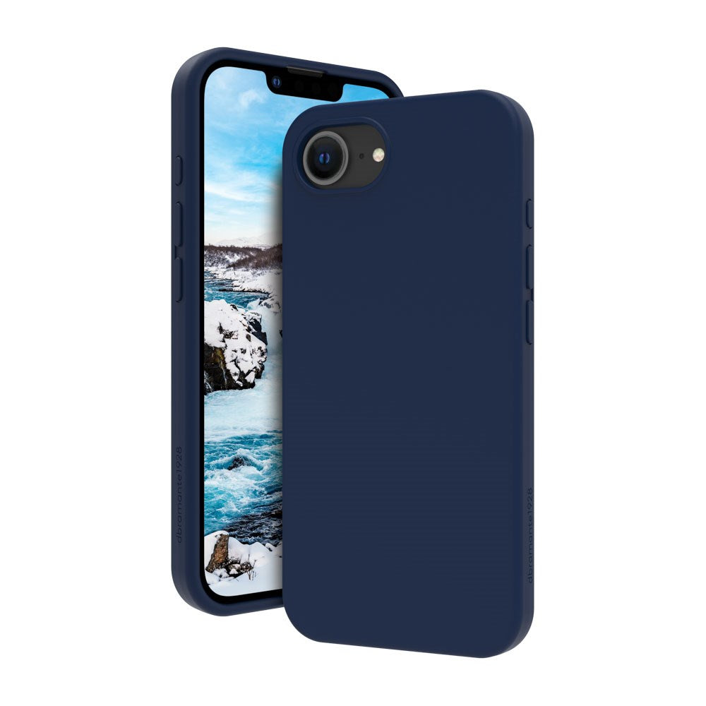 dbramante1928 iPhone iPhone 17e / 16e Monaco Bagside Cover - MagSafe Kompatibel - Pacific Blue
