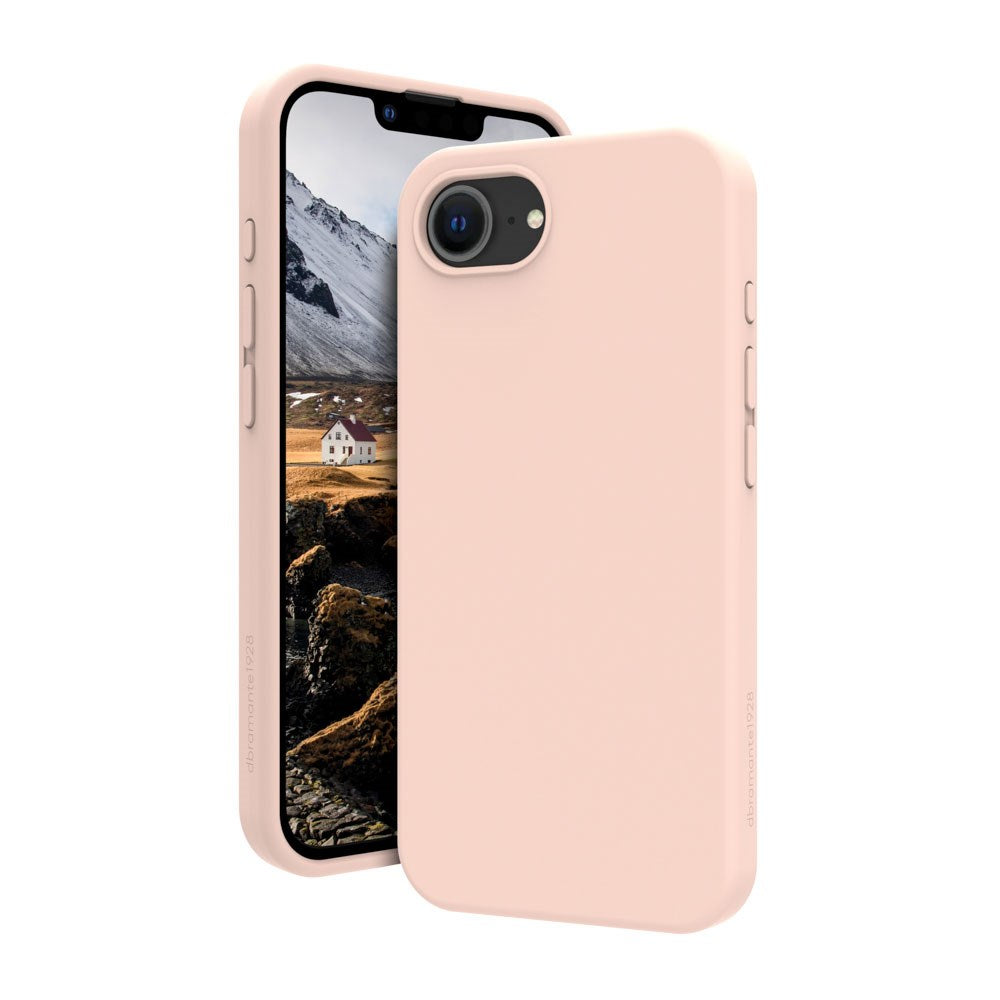 dbramante1928 iPhone iPhone 17e / 16e Monaco Bagside Cover - MagSafe Kompatibel - Pink Sand