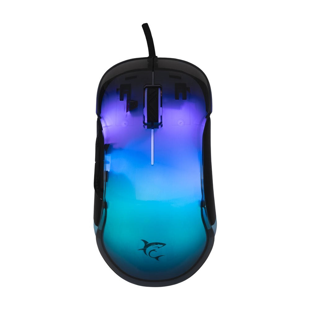 White Shark MORDRED 7D / 12800 DPI Gaming Mus - Sort