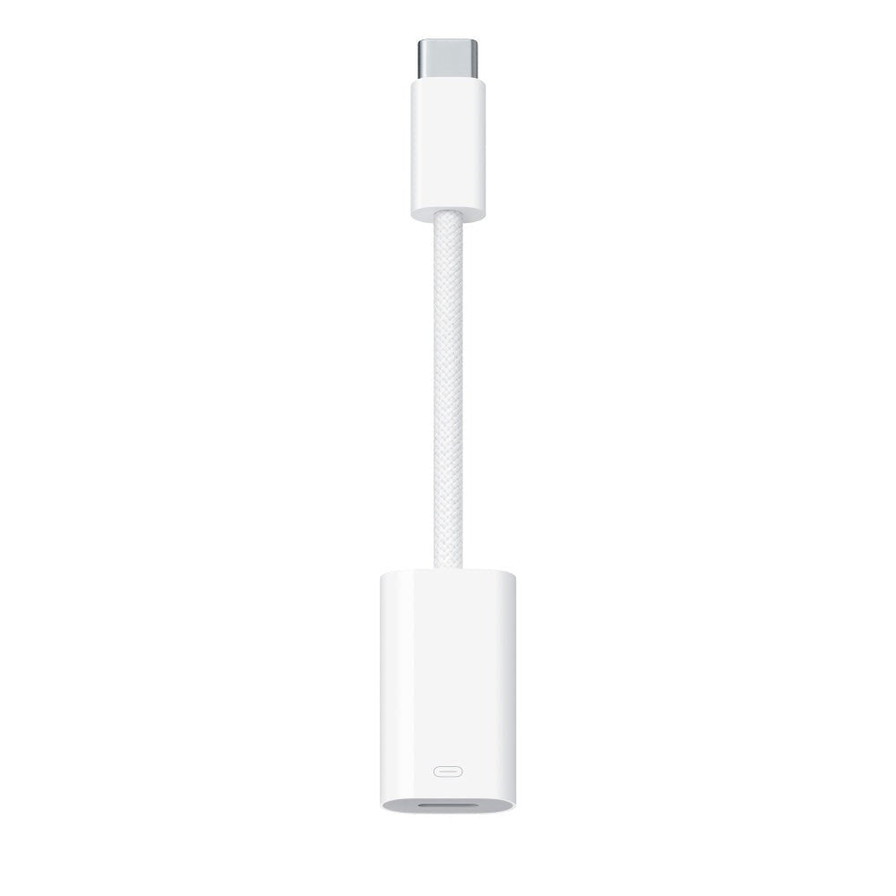 USB-C til Lightning Adapter Original Apple - Hvid (MUQX3ZM/A)
