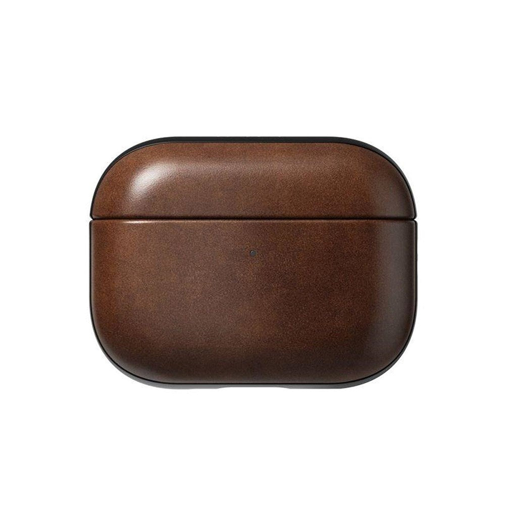 AirPods Pro (3. gen.) Nomad Modern Horween Leather Case - Brun