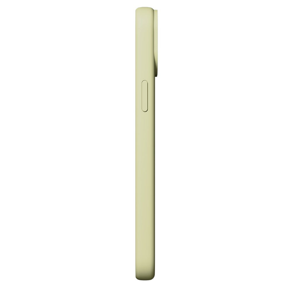 Nudient iPhone 15 Base Silicone Cover - Pale Yellow