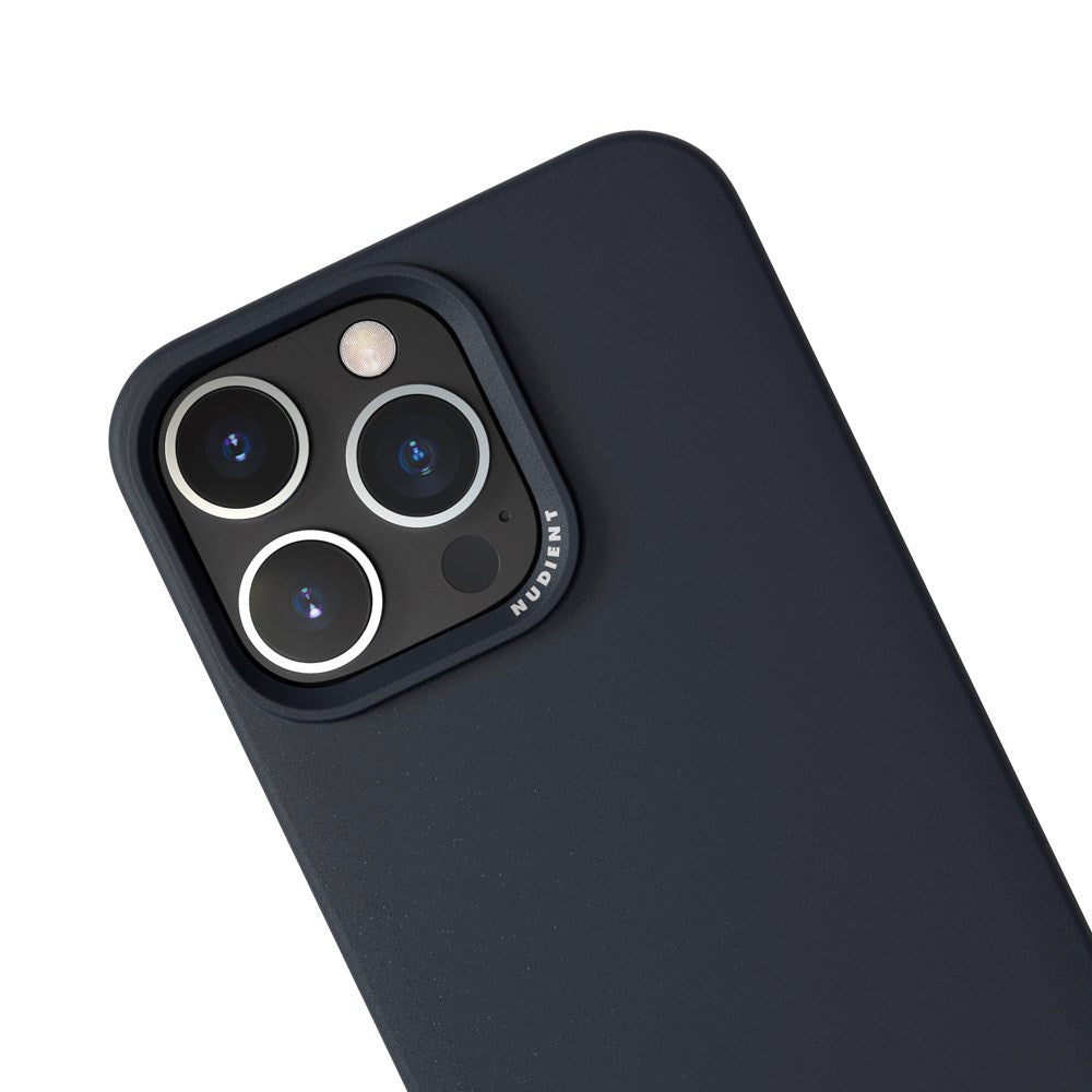iPhone 16 Pro Max Nudient Thin Case Bagside Cover - MagSafe Kompatibel - Midwinter Blue