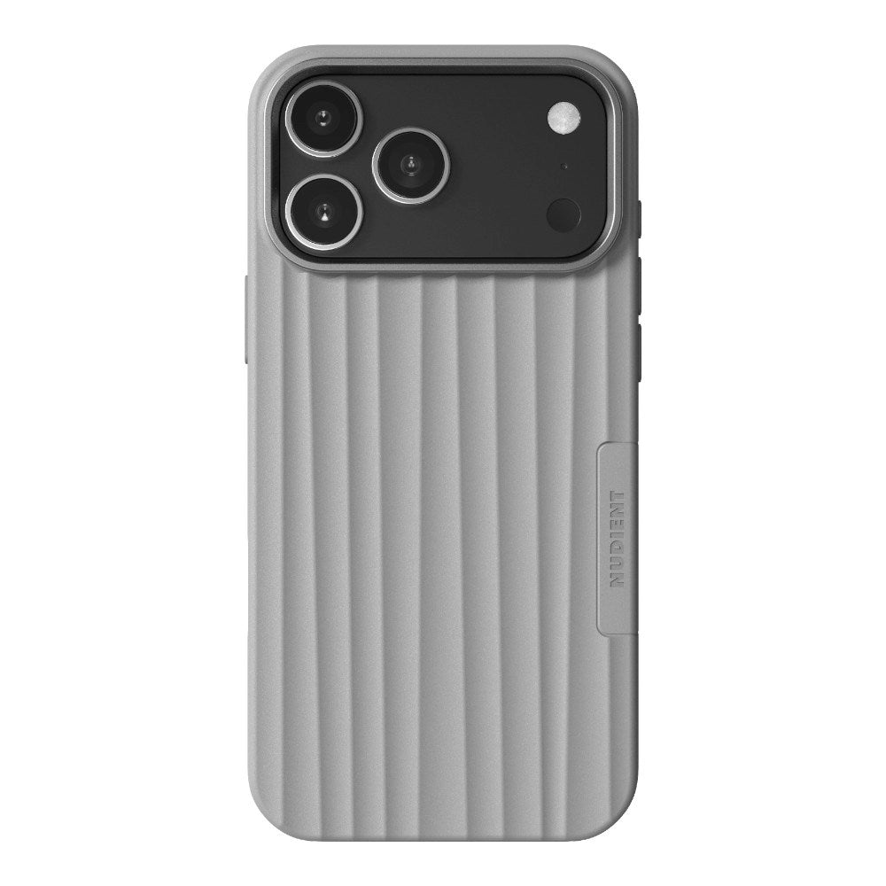 iPhone 18 Pro / 17 Pro Nudient Bold Case Mobilcover - MagSafe Kompatibel - Urban Grey
