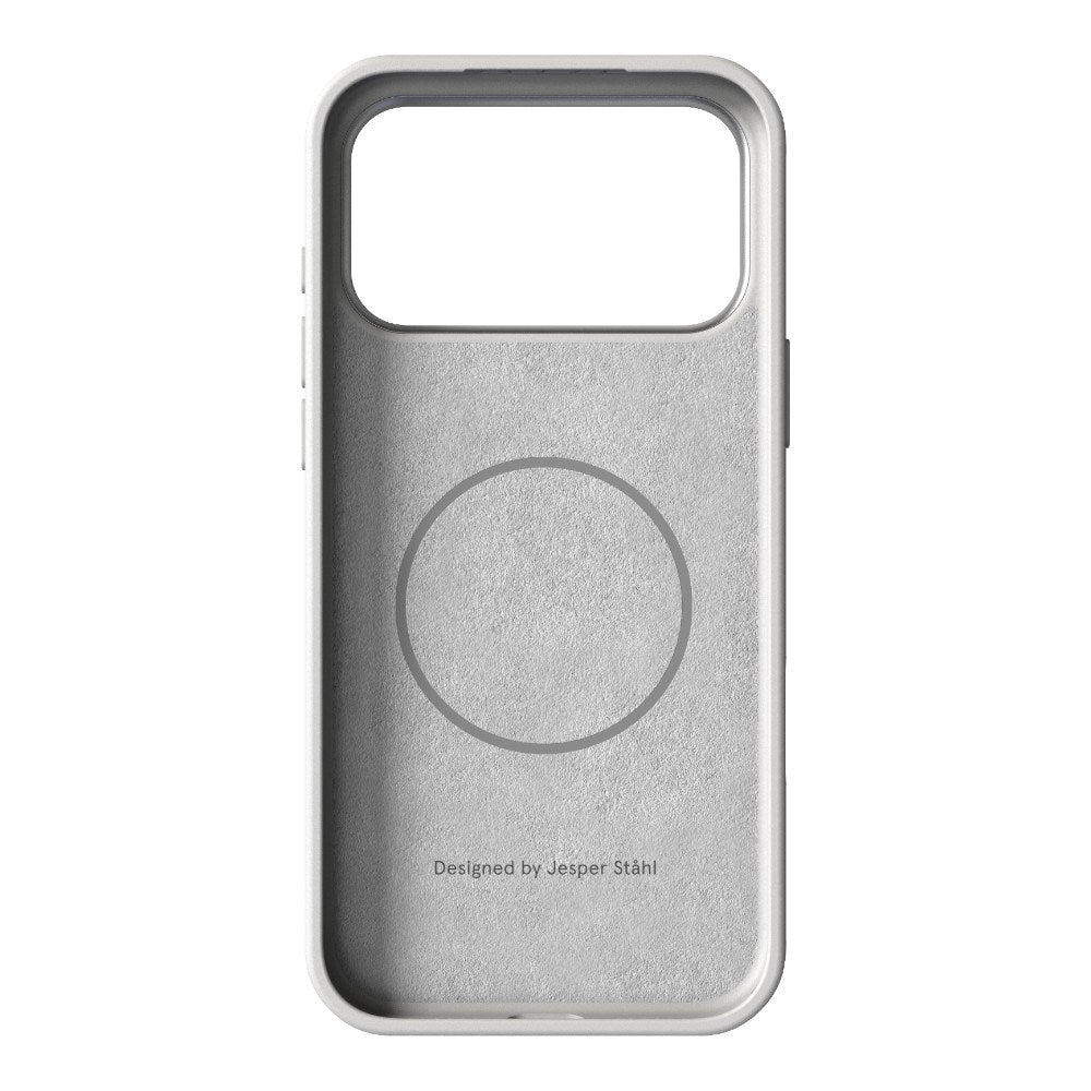 iPhone 18 Pro Max / 17 Pro Max Nudient Bold Case Mobilcover - MagSafe Kompatibel - Chalk White