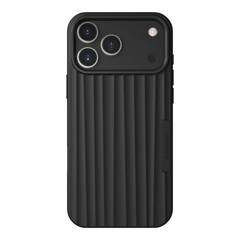 iPhone 18 Pro Max / 17 Pro Max Nudient Bold Case Mobilcover - MagSafe Kompatibel - Charcoal Black