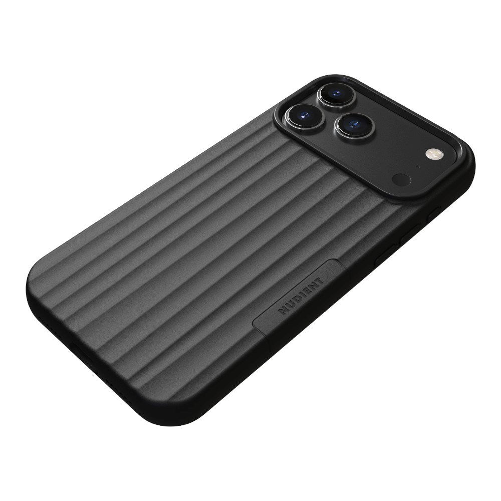 iPhone 18 Pro Max / 17 Pro Max Nudient Bold Case Mobilcover - MagSafe Kompatibel - Charcoal Black