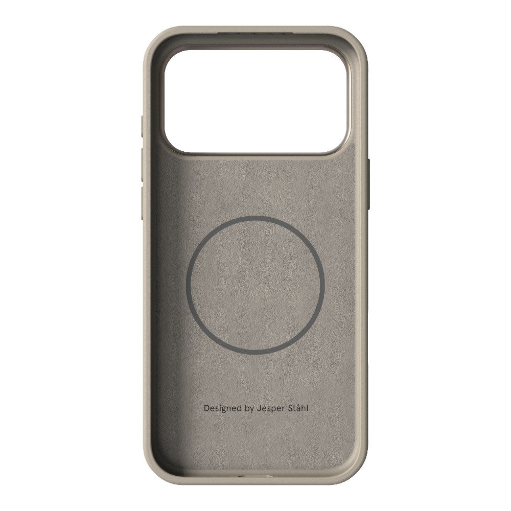 iPhone 18 Pro Max / 17 Pro Max Nudient Bold Case Mobilcover - MagSafe Kompatibel - Linen Beige