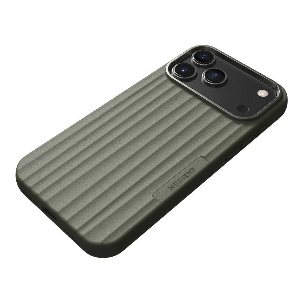 iPhone 18 Pro Max / 17 Pro Max Nudient Bold Case Mobilcover - MagSafe Kompatibel - Olive Green