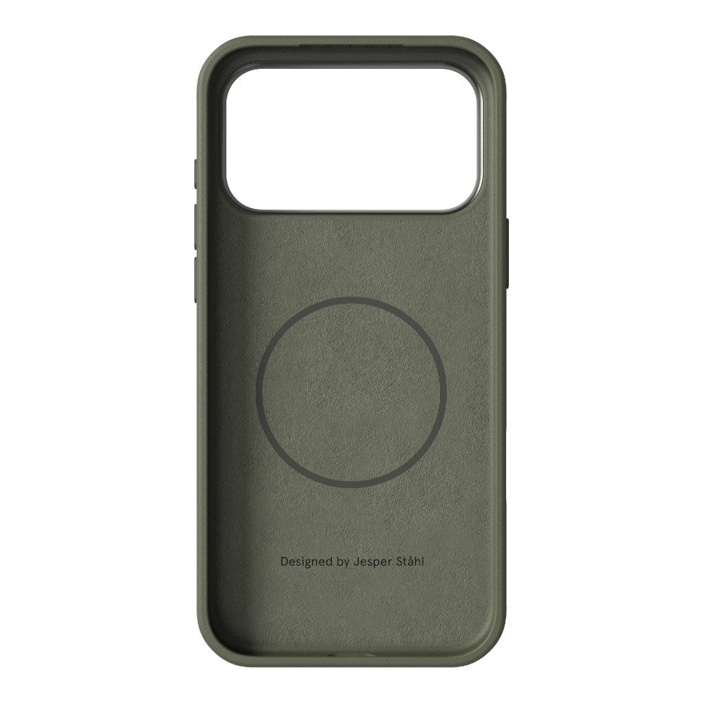iPhone 18 Pro Max / 17 Pro Max Nudient Bold Case Mobilcover - MagSafe Kompatibel - Olive Green