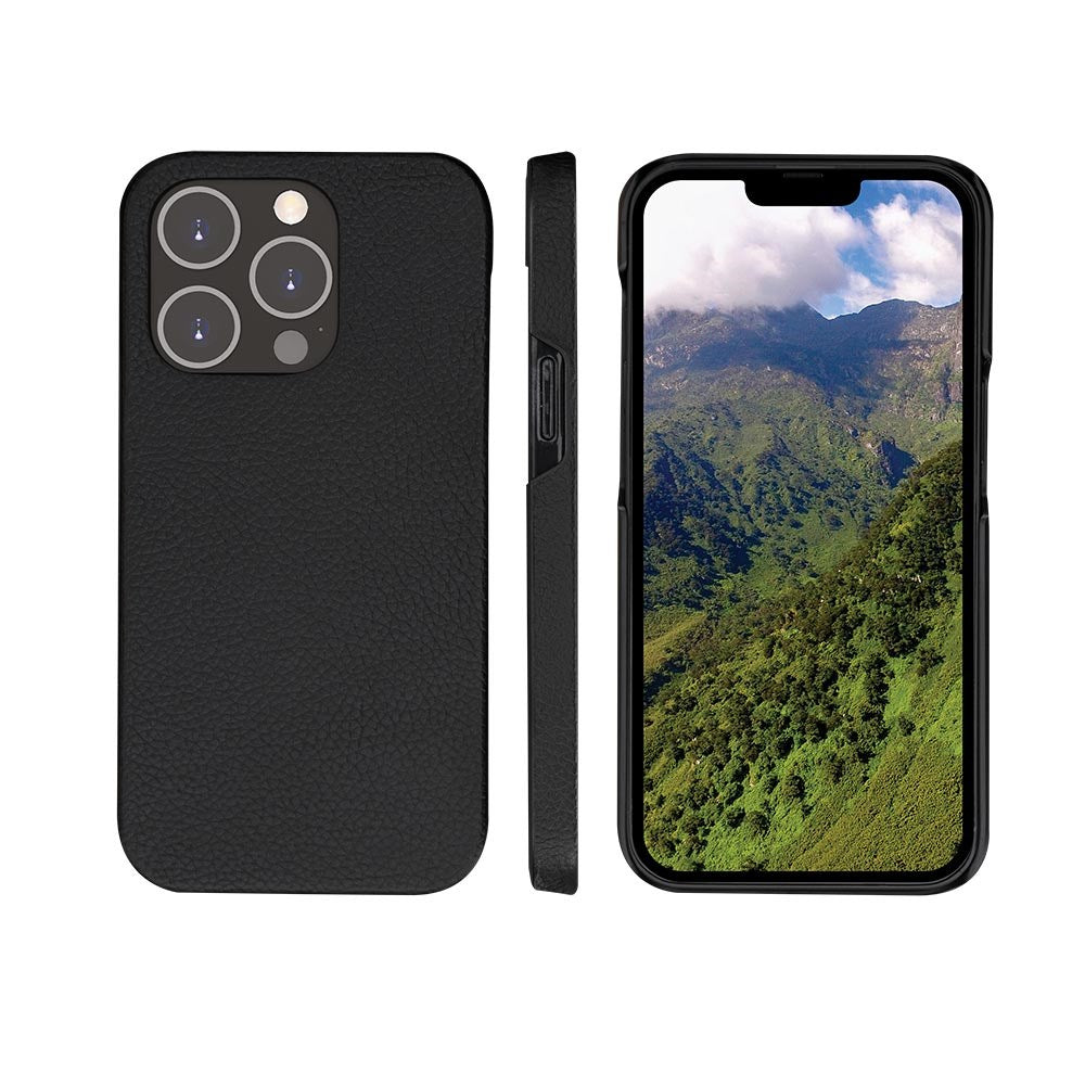 Dbramante1928 iPhone 14 Pro New York 2-i-en Læder Flipcover - Sort