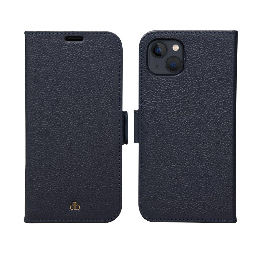 Dbramante1928 iPhone 13 New York 2-i-en Læder Flipcover - Blå