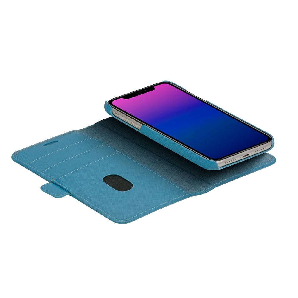 Dbramante1928 iPhone 11 New York 2-i-en Læder Flipcover - Blå