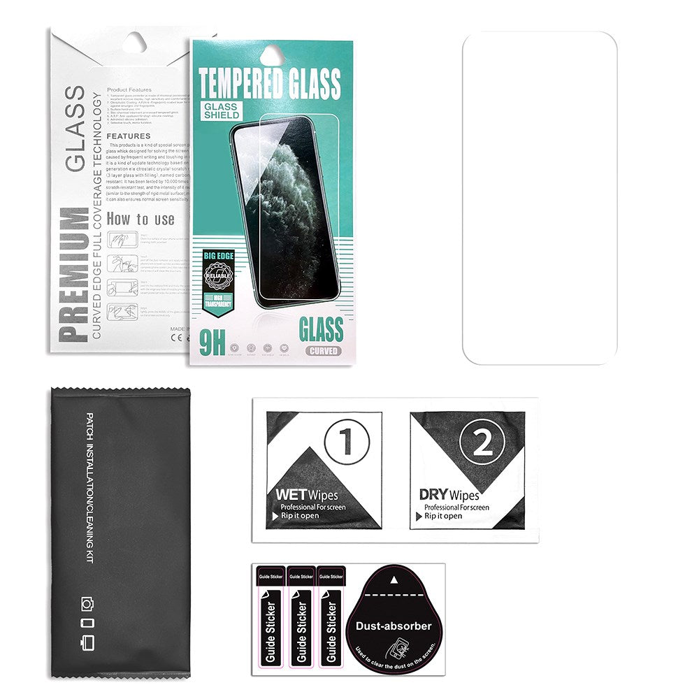 iPhone 17e / 16e / 14 / 13 / 13 Pro TFO 2.5D Premium Beskyttelsesglas - Gennemsigtig