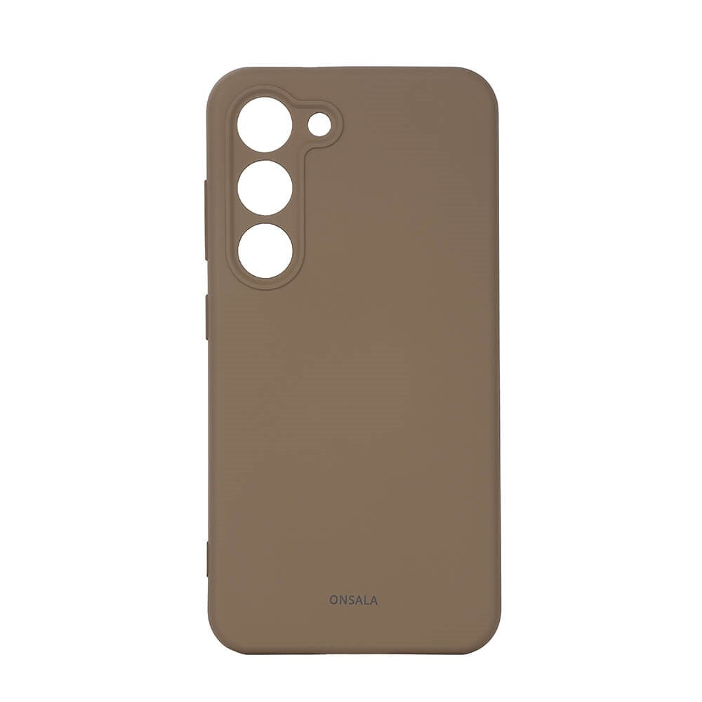 Samsung Galaxy S23 Onsala Silikone Bagside Cover - Summer Sand