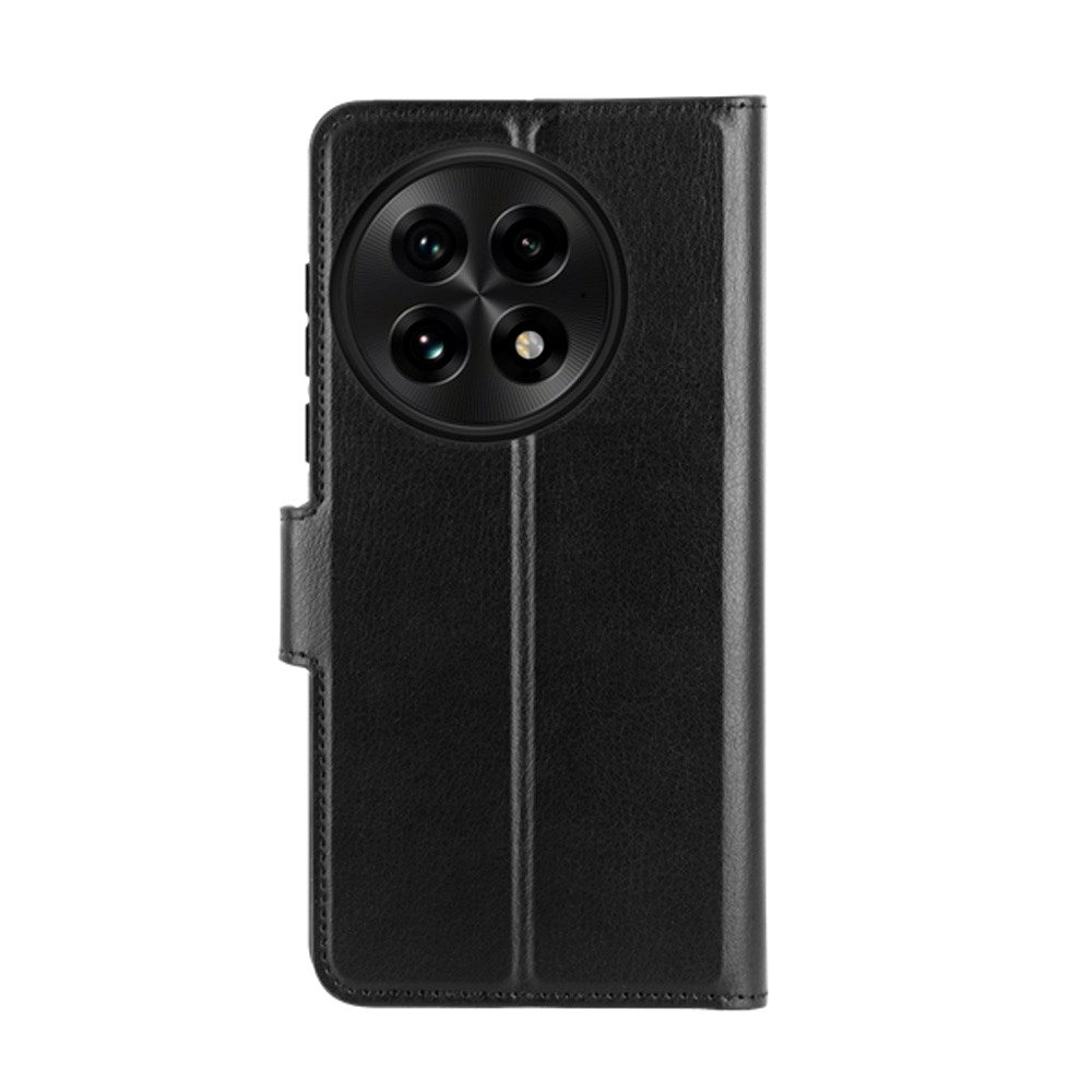 dbramante1928 OnePlus 13 Oslo Pro Genanvendt Plastik Flip Cover - Kortholder og Ståfunktion - Sort