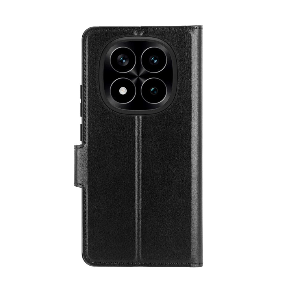 dbramante1928 Xiaomi Redmi Note 14 Pro+ Oslo Pro Genanvendt Plastik Flip Cover - Kortholder og Ståfunktion - Sort