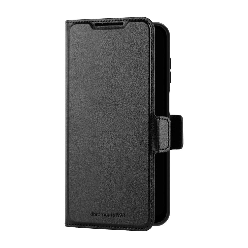 dbramante1928 Samsung Galaxy A26 (5G) Oslo Pro Genanvendt Plastik Flip Cover - Kortholder og Ståfunktion - Sort