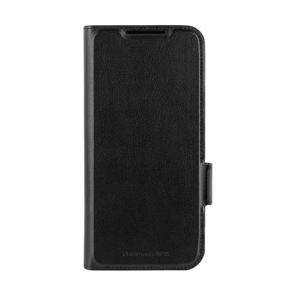 dbramante1928 Google Pixel 9a Oslo Pro Genanvendt Plastik Flip Cover - Kortholder og Ståfunktion - Sort