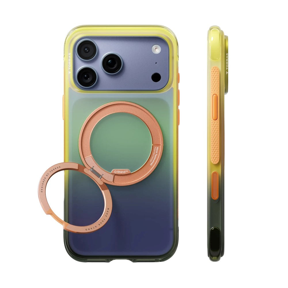 iPhone 18 Pro Max / 17 Pro Max TORRAS O3 Air Gradient Bagside Cover - MagSafe Kompatibel - Arizona Glow