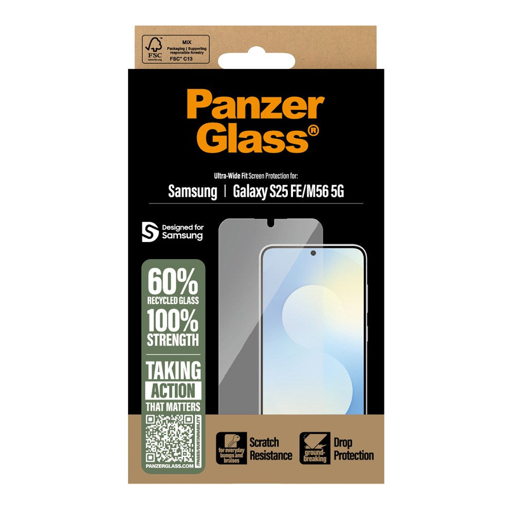 Samsung Galaxy S25 FE PanzerGlass Ultra Wide Fit
