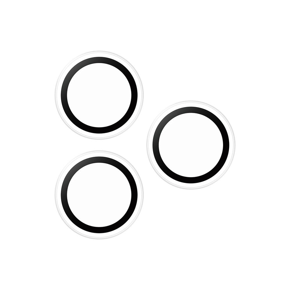 PanzerGlass iPhone 17 Pro / 17 Pro Max / 16 Pro / 16 Pro Max Hoops Kamerabeskyttelsesglas inkl. Installationsramme - Gennemsigtig