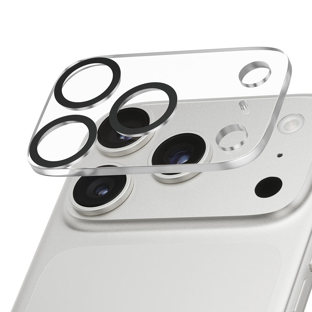 iPhone 17 Pro PanzerGlass PicturePerfect Kamerabeskyttelsesglas - Gennemsigtig / Sort - (DEMO)