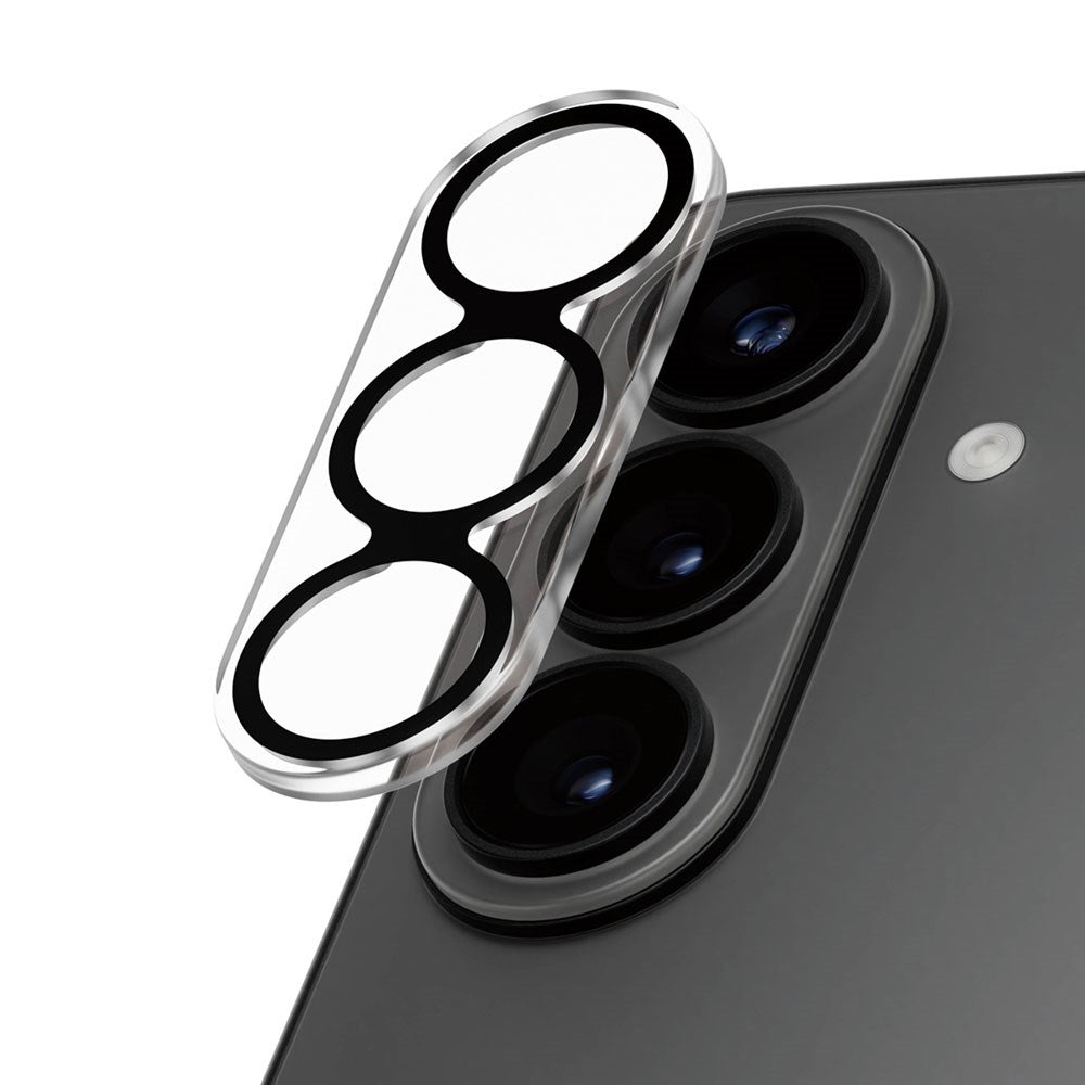 Samsung Galaxy S26 / S26+ (Plus) PanzerGlass PicturePerfect Kamerabeskyttelsesglas - Gennemsigtig / Sort