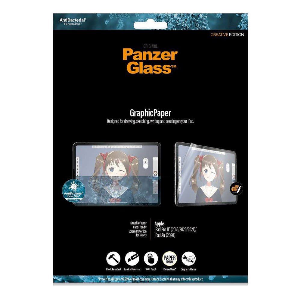 iPad Air (2022/2020) / Pro 11" (2022 / 2021 / 2020 / 2018) PanzerGlass Skærmbeskyttelse - GraphicPaper