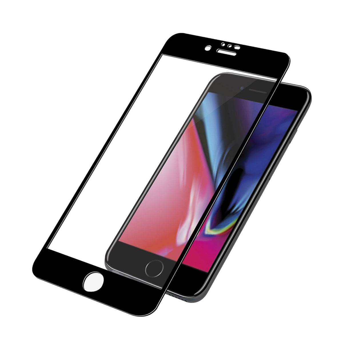 iPhone 6/6s/7/8/SE (2020/2022)/7/8 PanzerGlass Edge-To-Edge Skærmbeskyttelse - Case Friendly - Sort