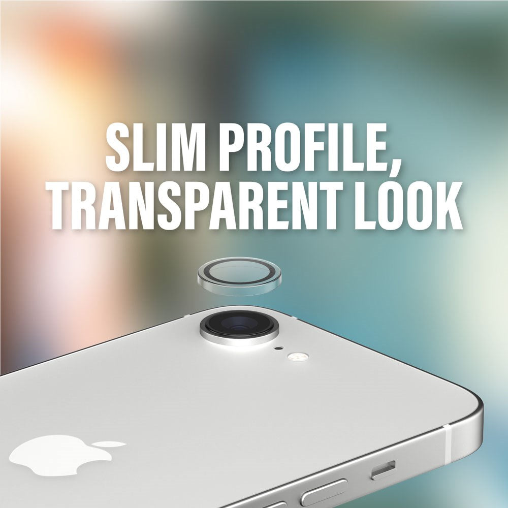 iPhone 16e PanzerGlass Hoops - Beskyttelse til Kamera - Gennemsigtig