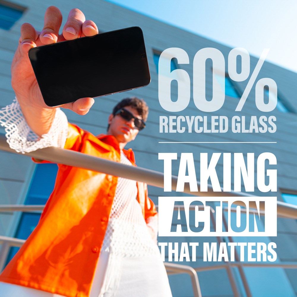 Samsung Galaxy S25+ (Plus) PanzerGlass Ultra-Wide Fit Beskyttelsesglas - Gennemsigtig