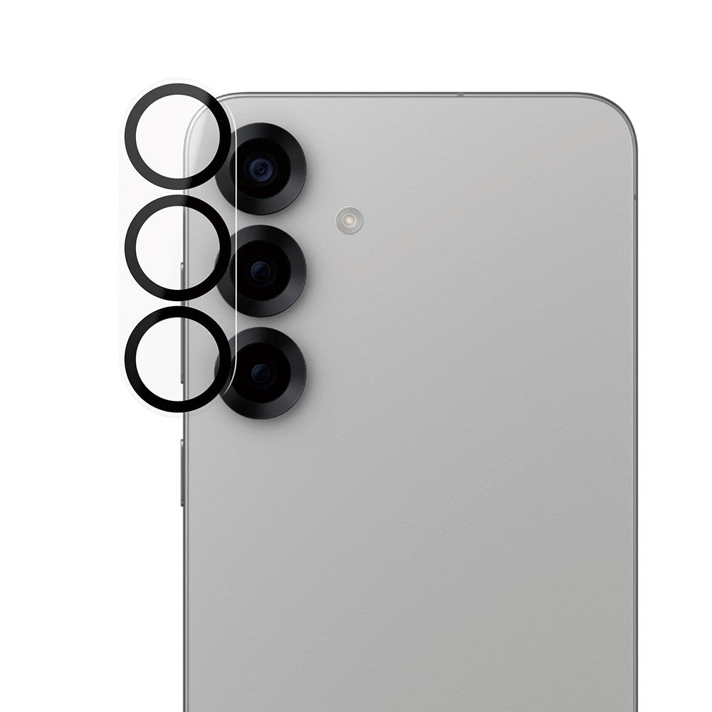 Samsung Galaxy S25+ (Plus) PanzerGlass PicturePerfect - Beskyttelse til Kamera - Platinum Strength - Gennemsigtig / Sort