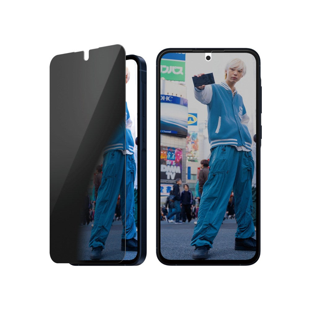 Samsung Galaxy A56 (5G) PanzerGlass Ultra Wide Fit Beskyttelsesglas m. EasyAligner - Privacy - Gennemsigtig
