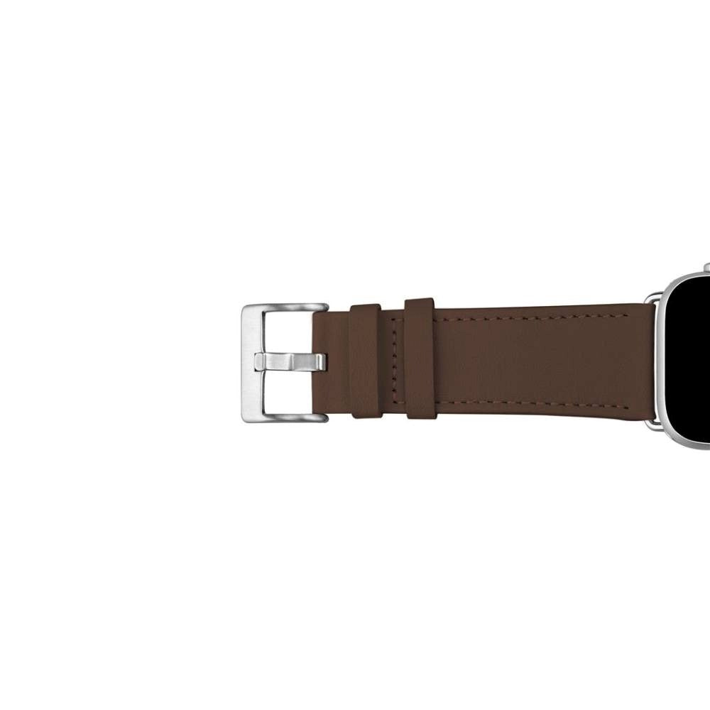 Apple Watch (38/40/SE/41/42mm) Puro E-CLASSIC Vegansk Læder Urrem - Brun
