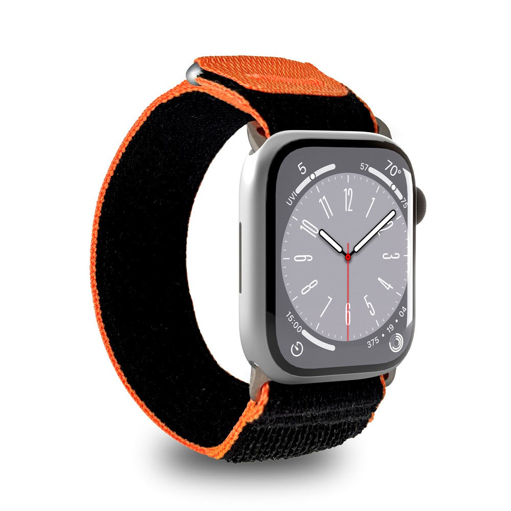 PURO TRIAL LOOP Rem - Apple Watch (42/44/SE/45/46/49mm) - Sort/Orange