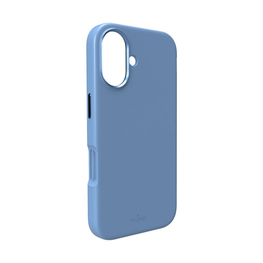 PURO iPhone 17 ICON MAG PRO Silikone Case - MagSafe Kompatibel - Lyseblå