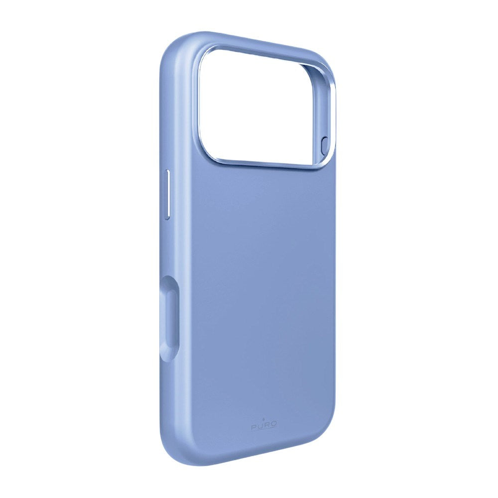 PURO iPhone 18 Pro ICON MAG PRO Silikone Case - MagSafe Kompatibel - Lyseblå