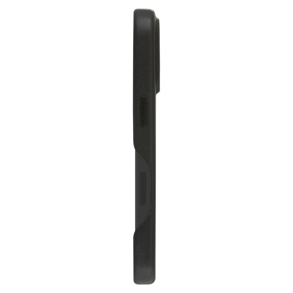 Dbramante1928 iPhone 16 Pro Roskilde Case - 100% Ægte Læder - MagSafe Kompatibel - Sort
