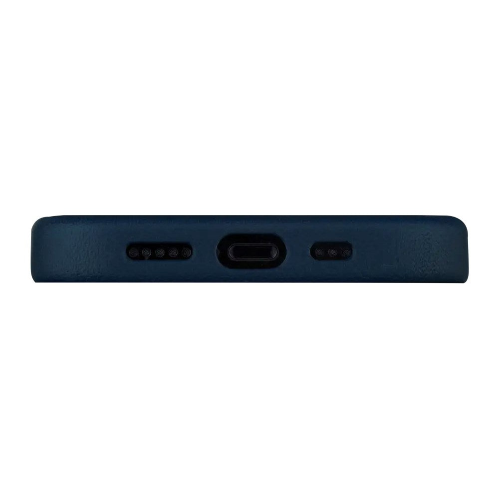 iPhone 17e / 16e / 15 / 14 / 13 dbramante1928 Roskilde Cover - 100% Ægte Læder - MagSafe Kompatibel - Blue