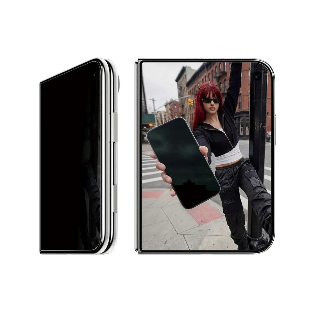 iPhone Duo - SAFE by PanzerGlass Ultra-Wide Fit m. EasyAligner - Skærmbeskyttelse - Privacy - Gennemsigtig
