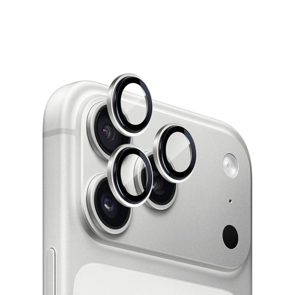 Mobile Origin iPhone 18 Pro / 18 Pro Max Sapphire Kameralinseglas - Sølv