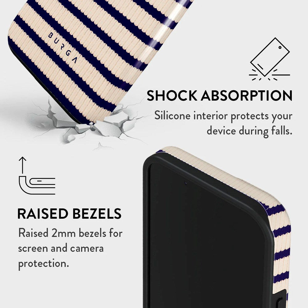 Burga iPhone 15 Tough Fashion Cover - Old Money