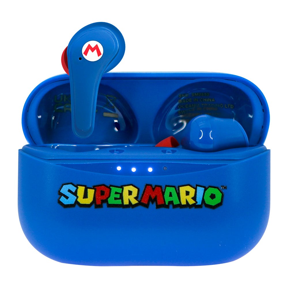 OTL Super Mario In-Ear True Wireless Headset - Blå