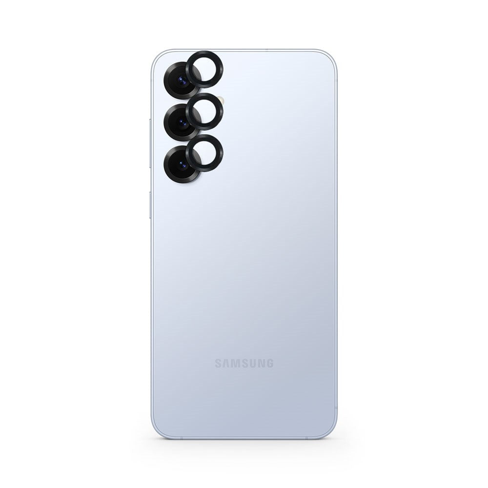 Samsung Galaxy S26 / S26+ (Plus) Spello Aluminium Beskyttelsesglas til Kamera - Sort