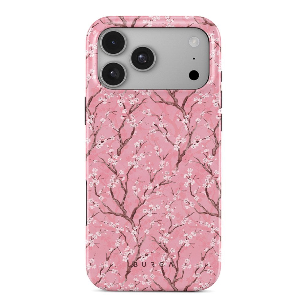 Burga iPhone 18 Pro Tough Fashion Cover - MagSafe Kompatibel - Sakura