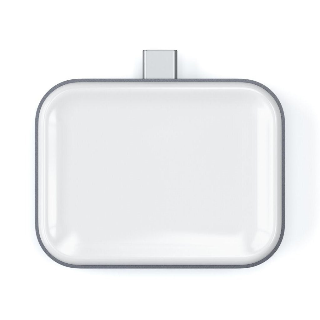 Satechi 5W Wireless Charging Dock Til Apple AirPods / AirPods Pro Oplader - Hvid